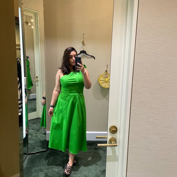 💚 Kate Spade Sabrina One Shoulder Dress 💚 - Picture 5 of 8